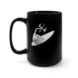 Miniman Kitesurf Black Mug 15oz