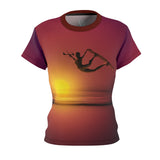 Galatea Sunset Women's AOP Cut & Sew Tee