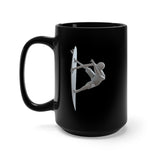 Miniman Surf Black Mug 15oz