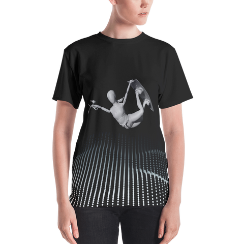 Galatea Slick White Wave Women's T-shirt