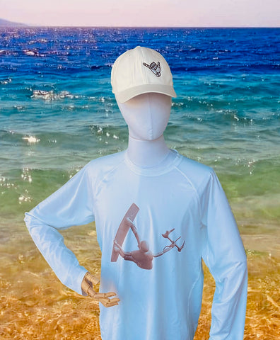 White Long Sleeve Water Sport